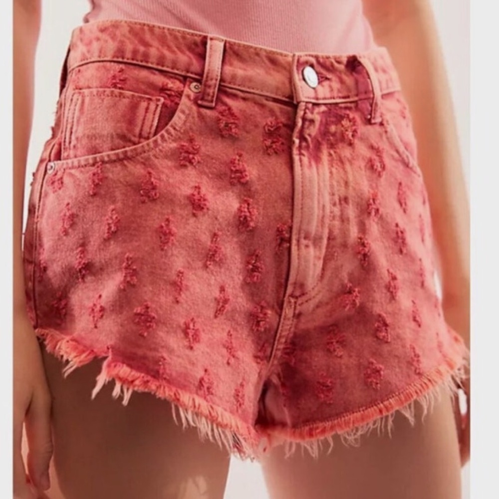 🚨1960. Free People Mixed Emotions High Rise Short - Picture 2 of 6